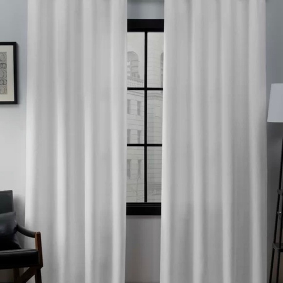 Set of 2 Trent Austin Designs White Curtain Panels 52 x 96 NEW NWT - Picture 4 of 4